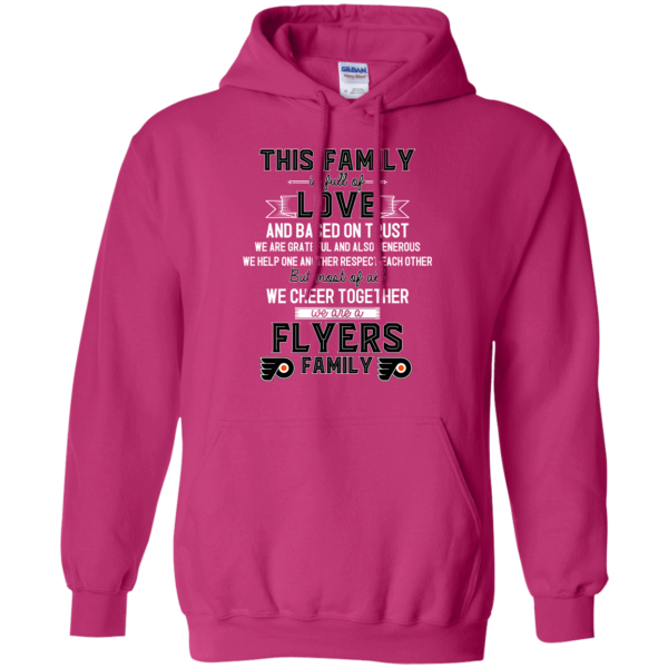We Are A Philadelphia Flyers Family T Shirt