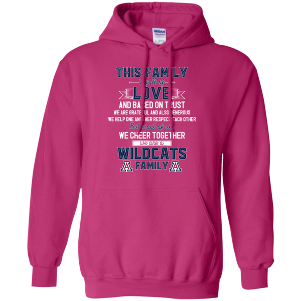 We Are An Arizona Wildcats Family T Shirt